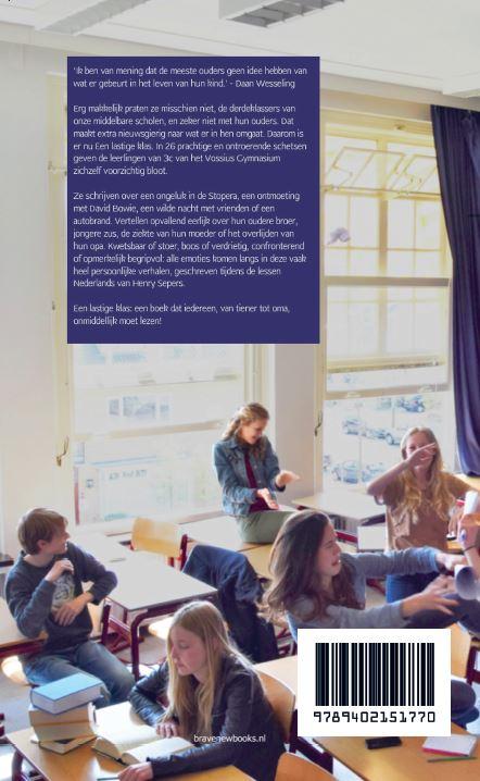 Achterkant van Een lastige klas