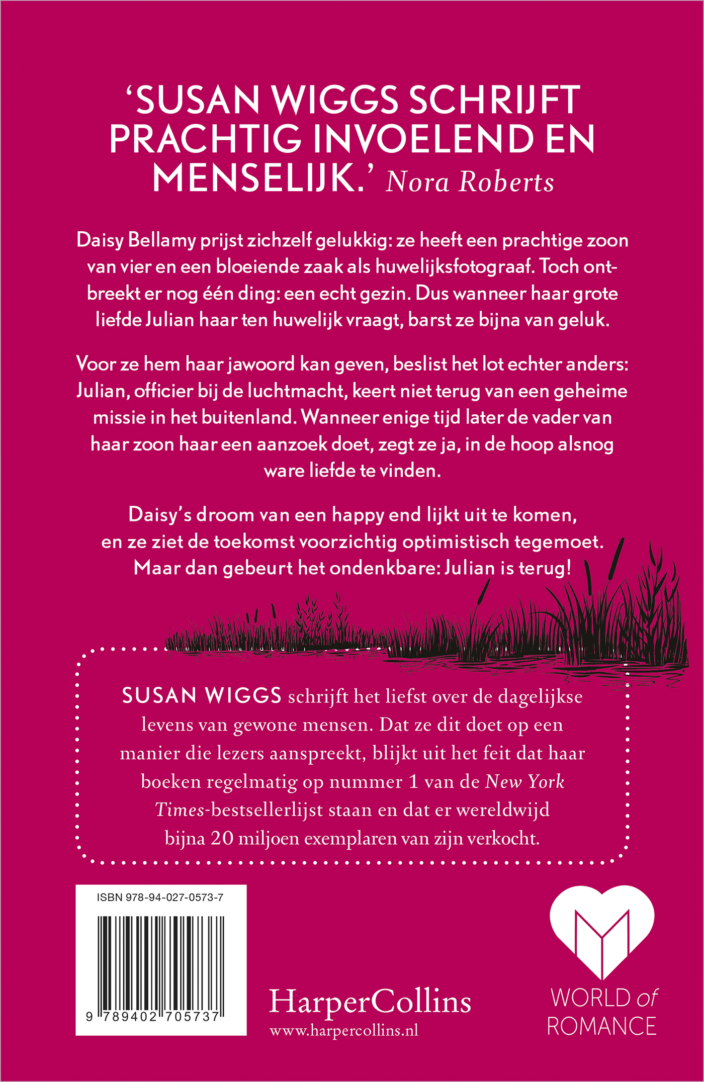 Achterkant van Achter de wolken