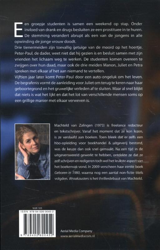 Achterkant van Wraakzusters