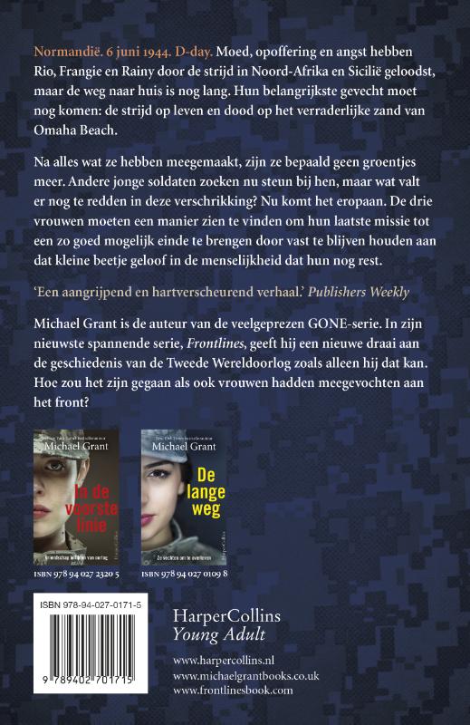 Achterkant van De laatste missie