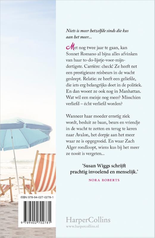 Achterkant van Droom van een zomer