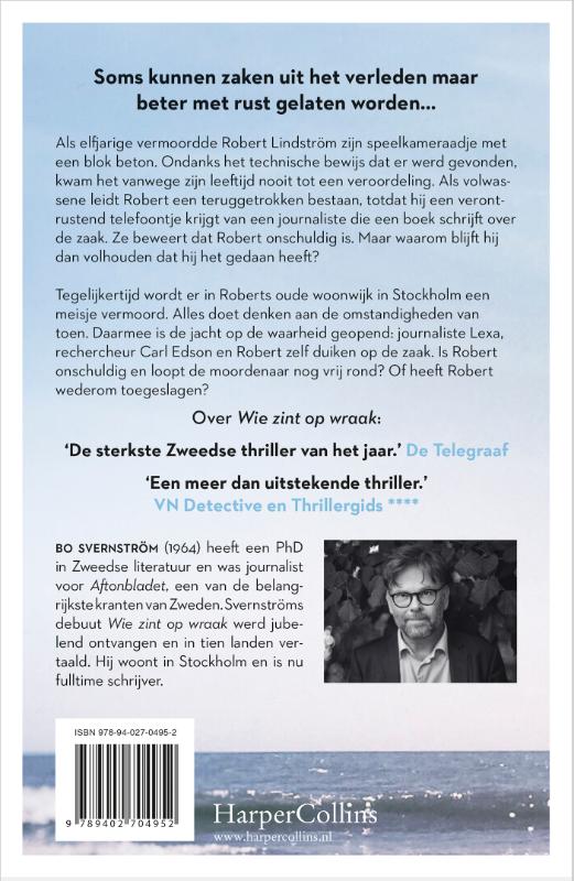 Achterkant van Wie zonder zonde is