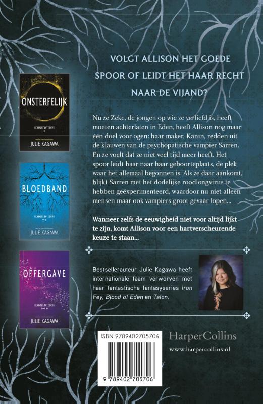 Achterkant van Bloedband