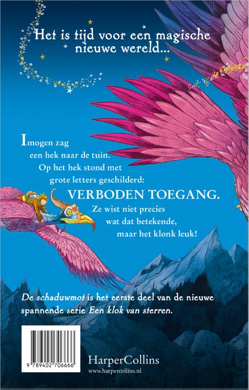 Achterkant van De schaduwmot