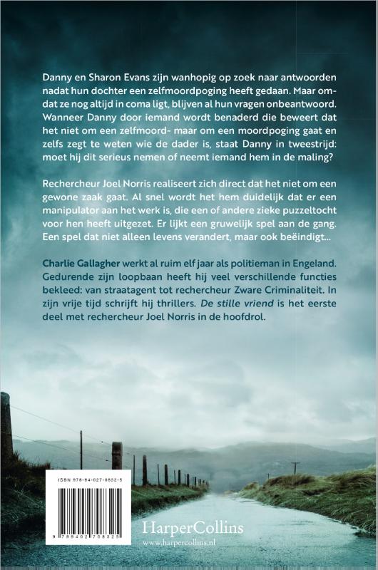 Achterkant van De stille vriend