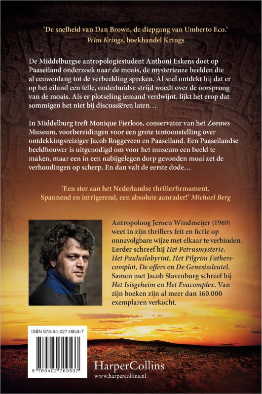Achterkant van De stenen goden