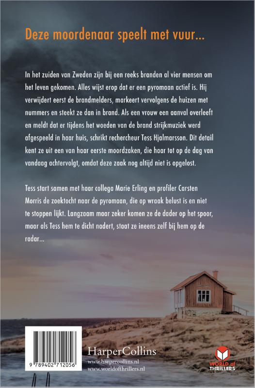 Achterkant van Cold Case - Vagevuur - backcard à 6 ex.