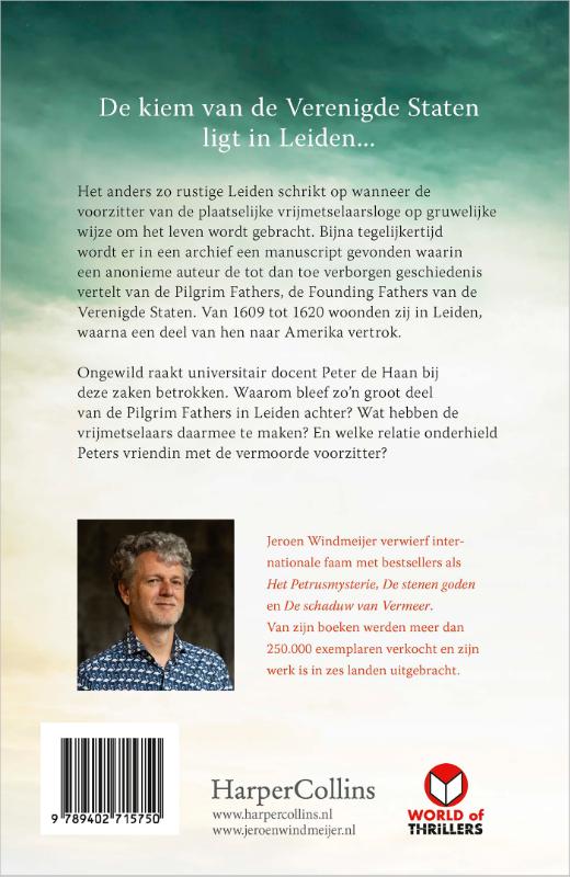Achterkant van Het Pilgrim Fathers-complot