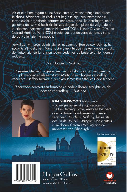 Achterkant van A Spy Like Me