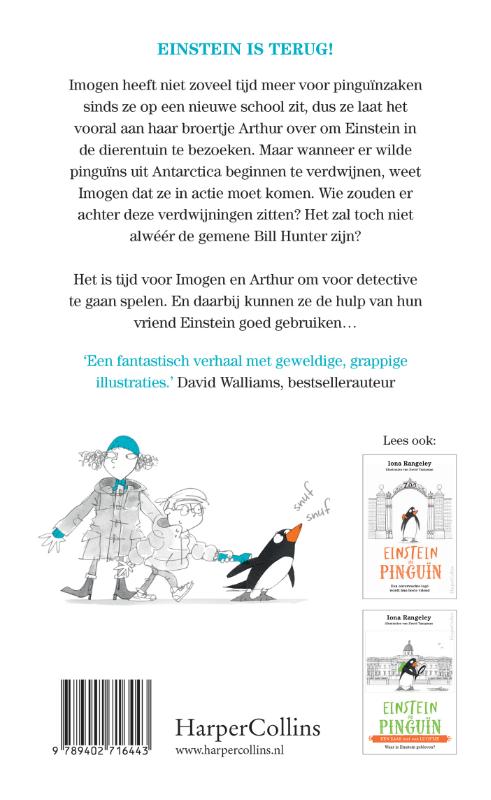Achterkant van De zaak van de verdwenen pinguïns