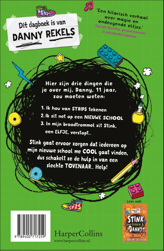 Achterkant van Stink tegen de tovenaar