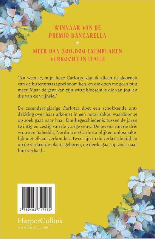 Achterkant van Als bittere sinaasappels