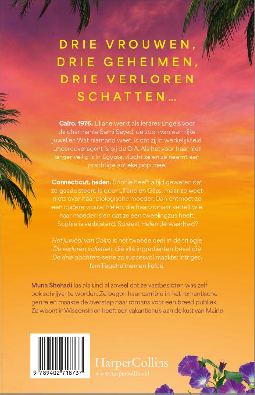 Achterkant van Het juweel van Caïro