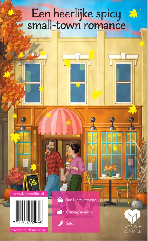 Achterkant van Het Pumpkin Spice Café