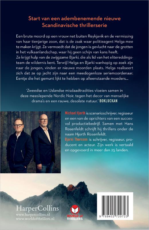 Achterkant van De slapende vulkaan