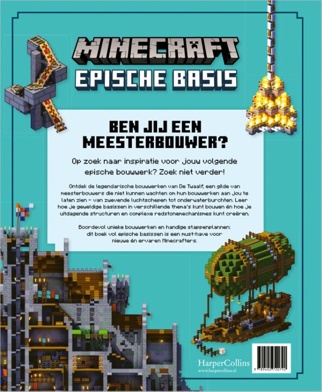 Achterkant van Minecraft Epische basis