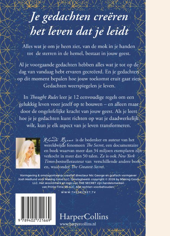 Achterkant van Thought Rules