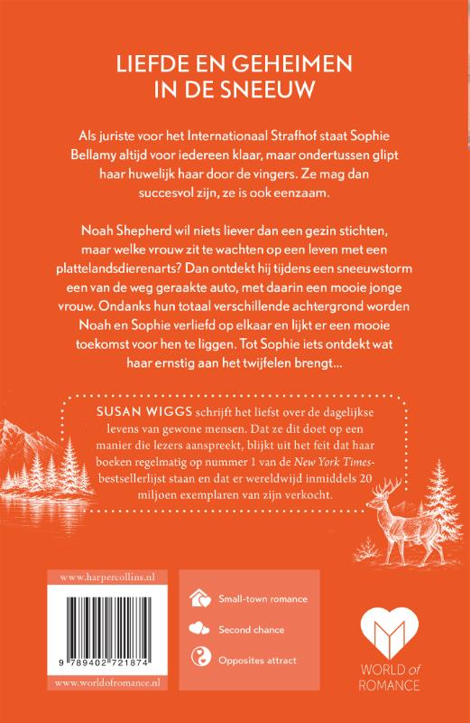 Achterkant van Samen op het ijs