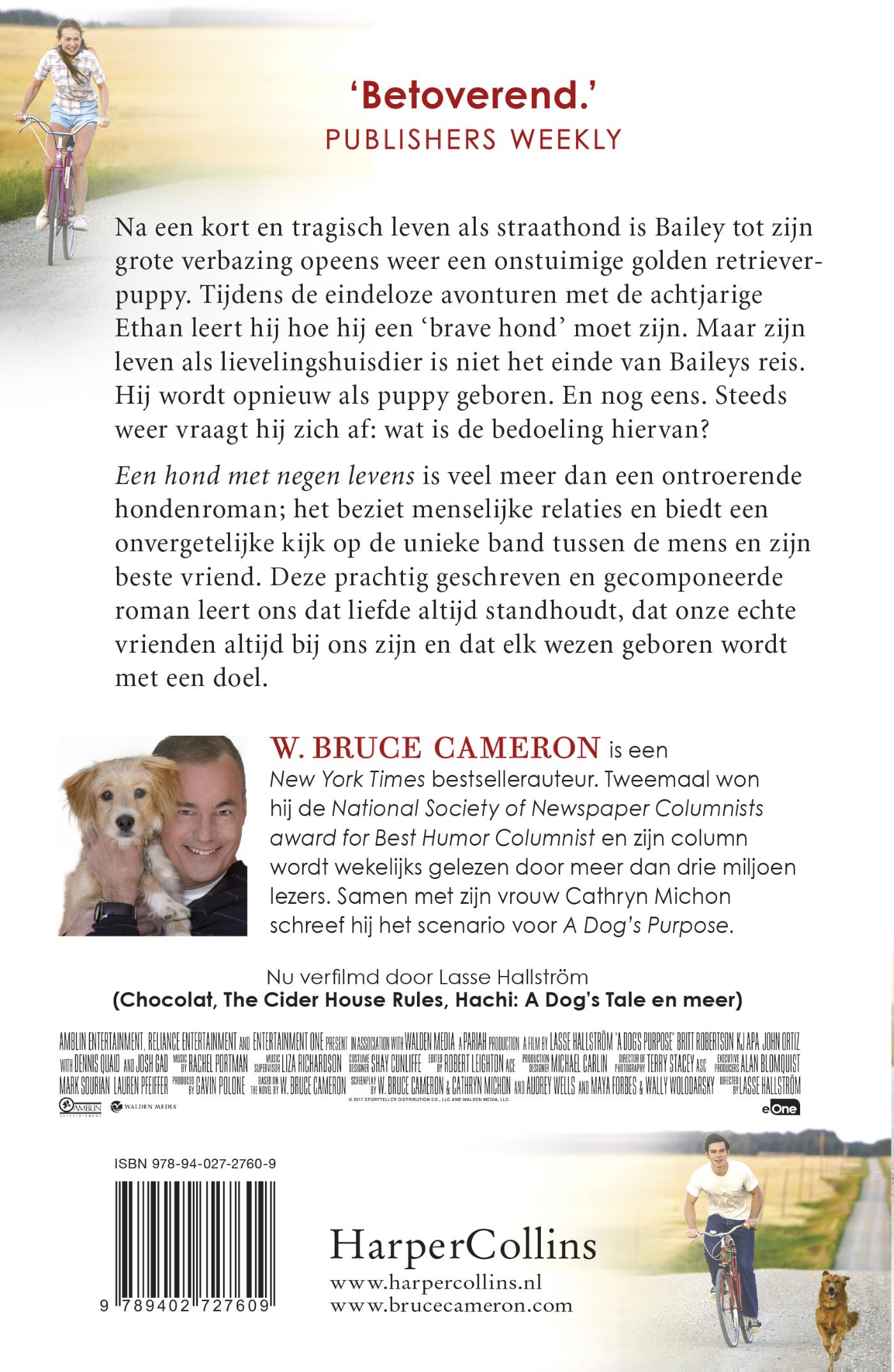 Achterkant van Een hond met negen levens