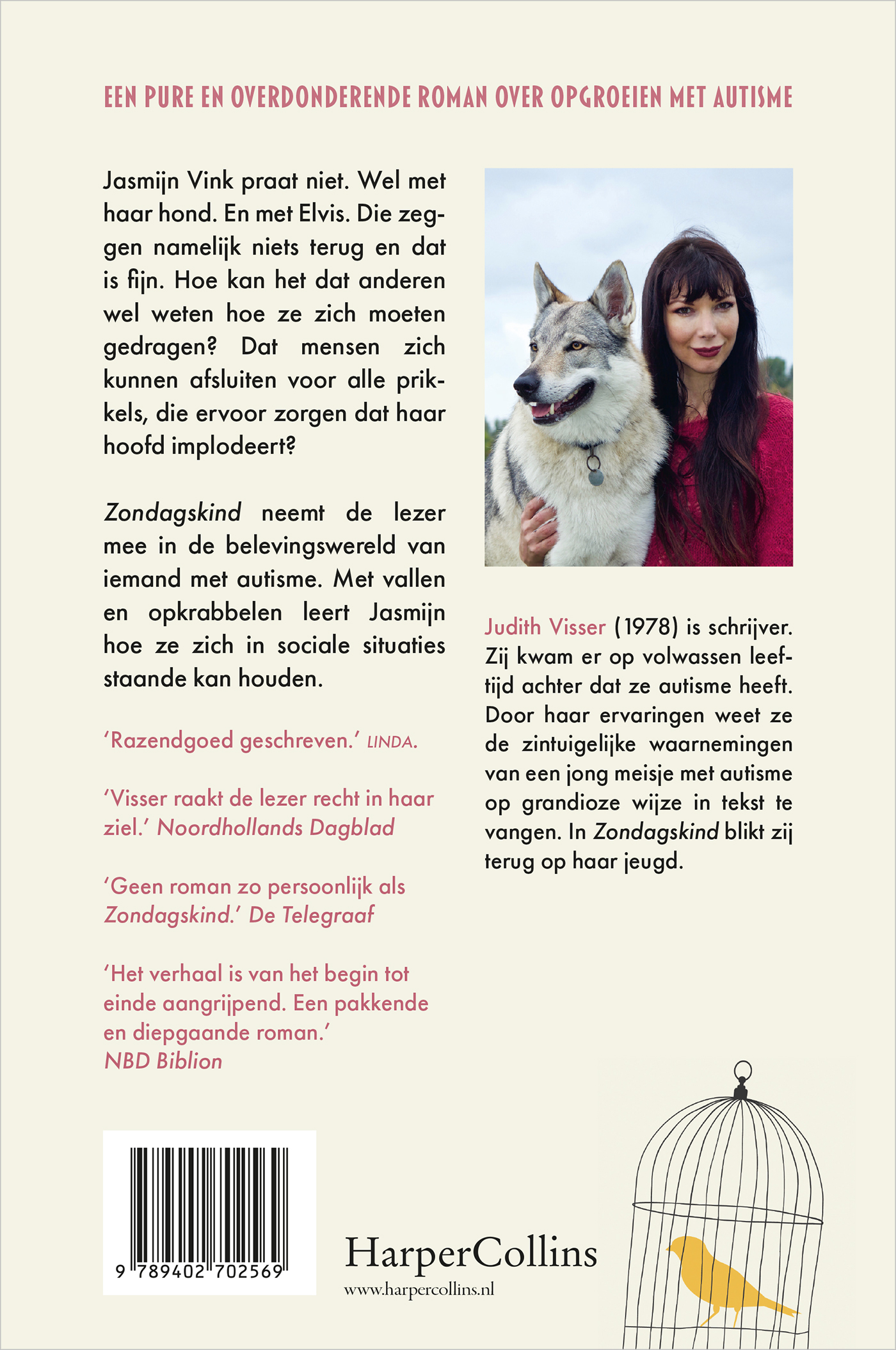 Achterkant van Zondagskind
