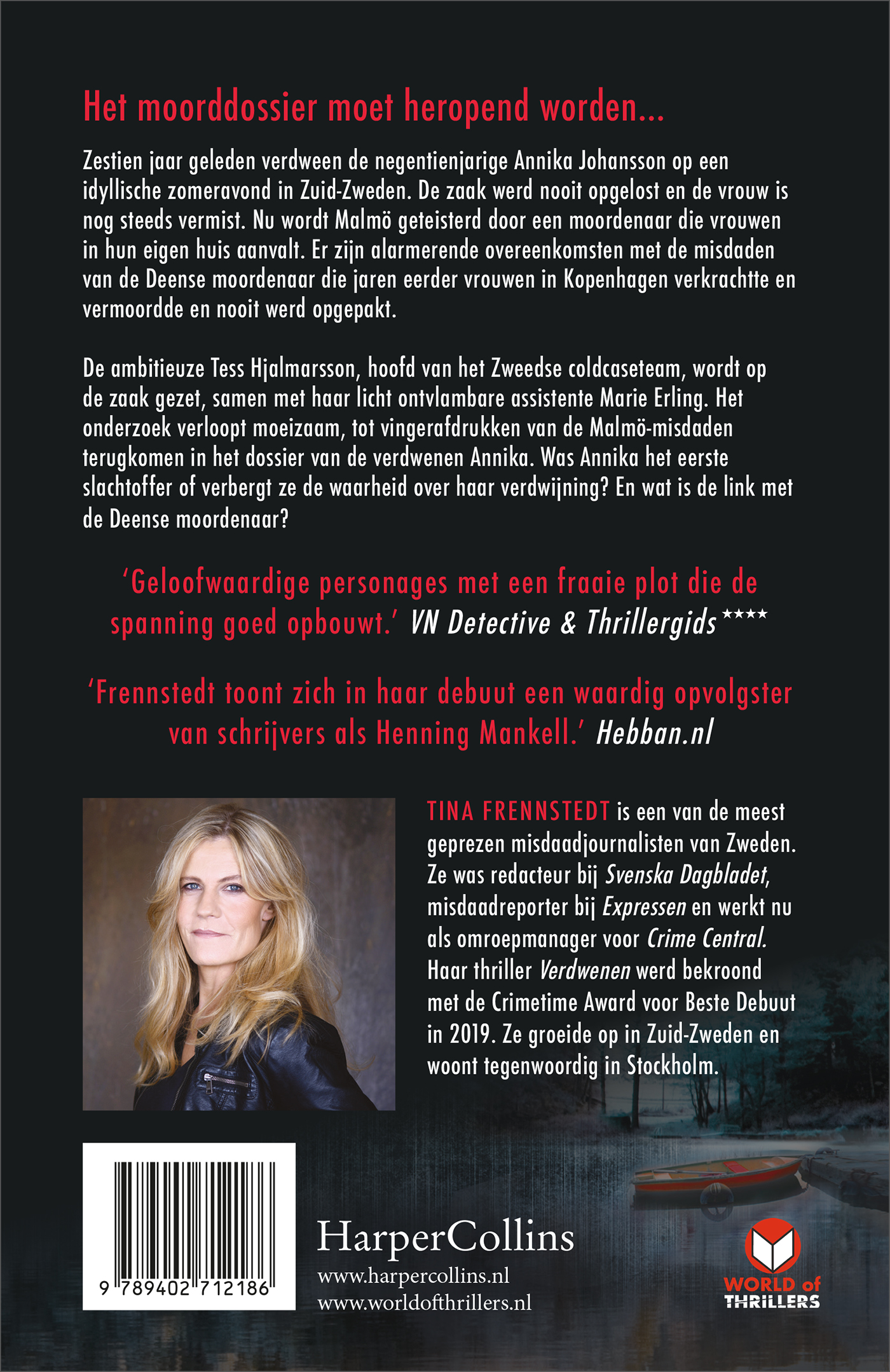 Achterkant van Verdwenen