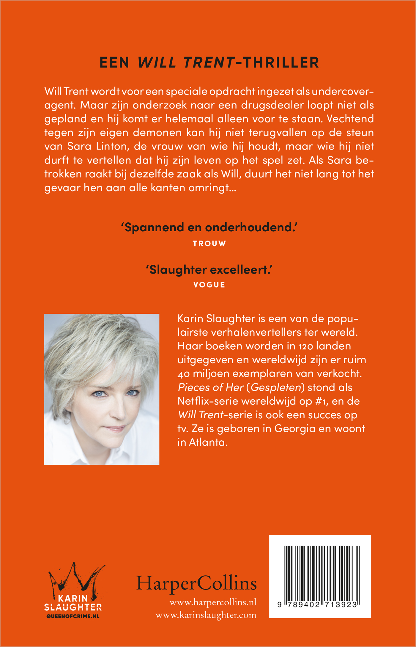 Achterkant van Stille zonde
