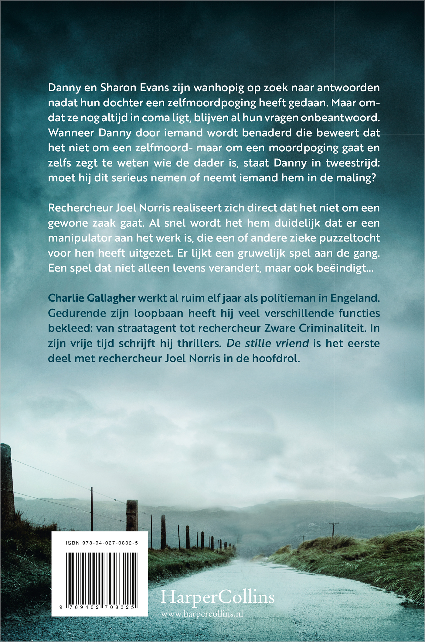 Achterkant van De stille vriend