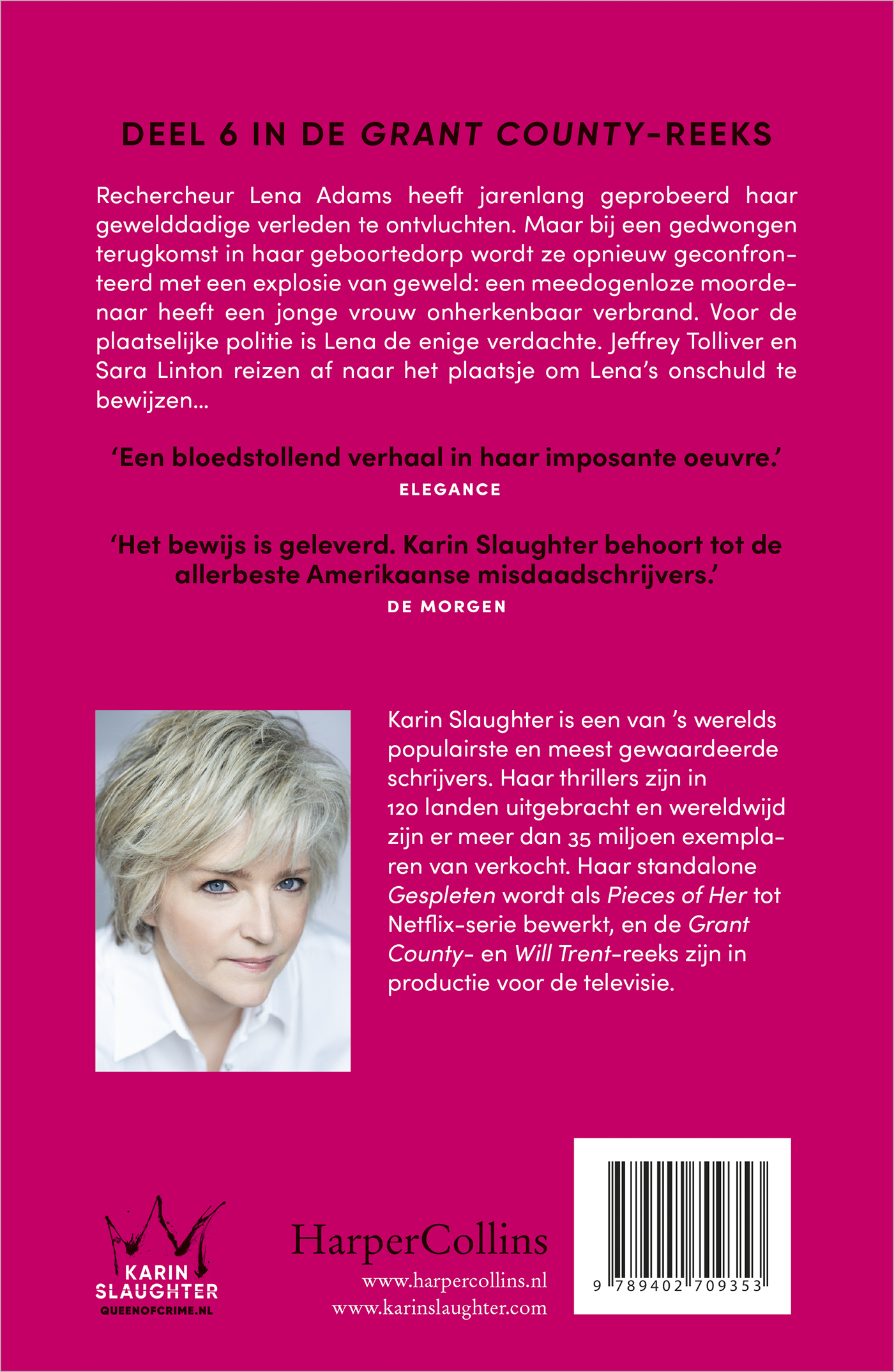 Achterkant van Onaantastbaar