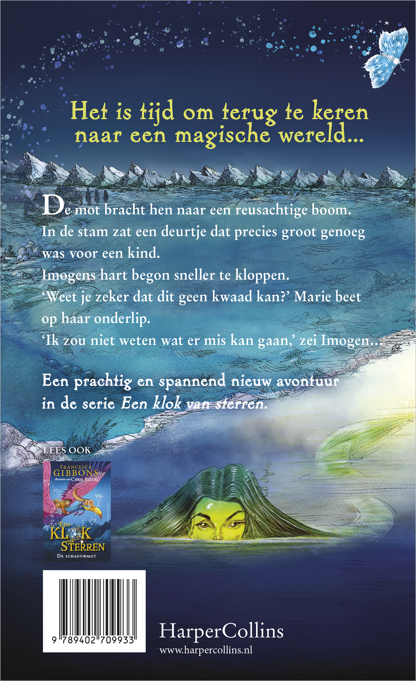 Achterkant van Achter de bergen