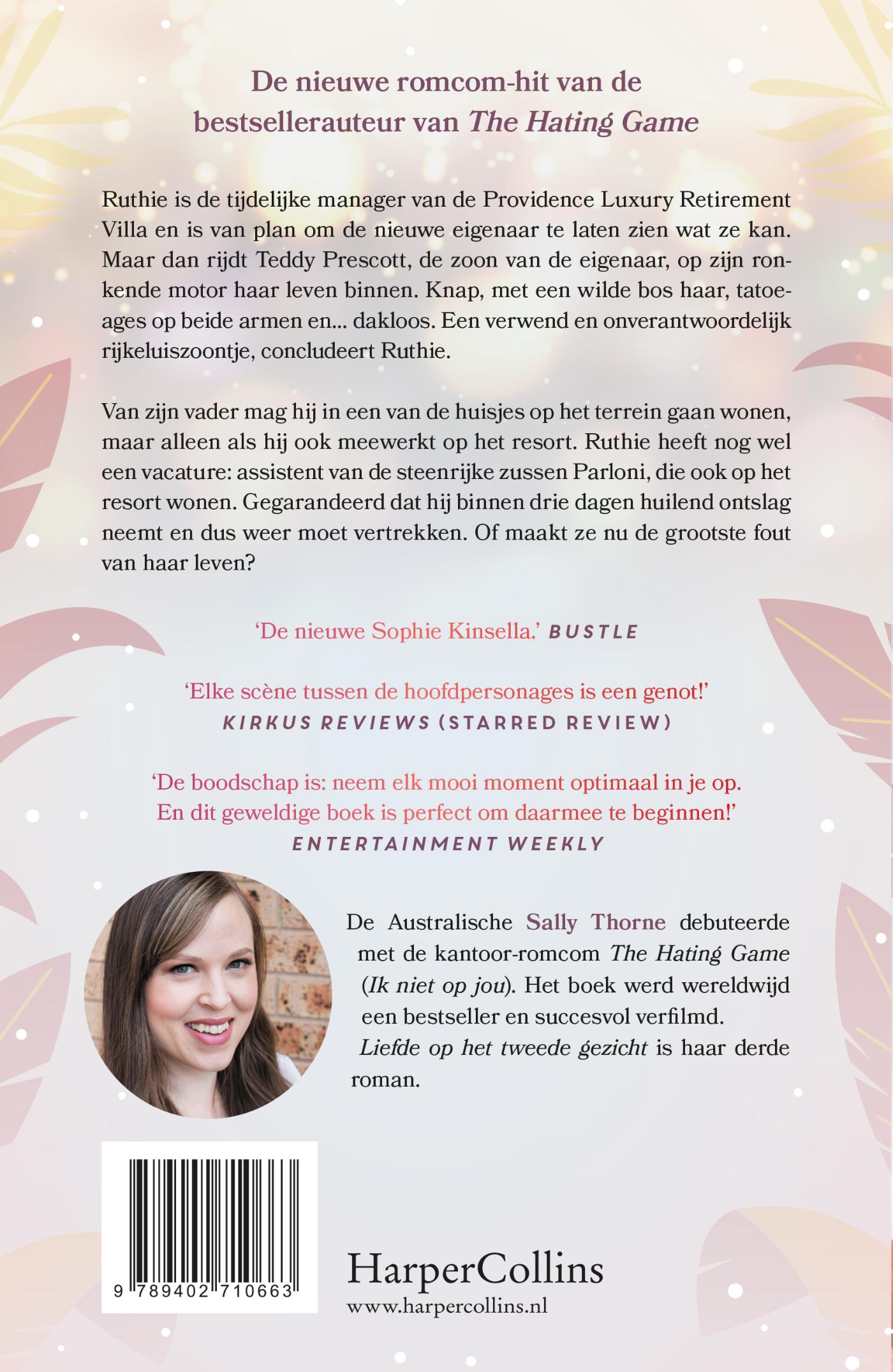 Achterkant van Liefde op het tweede gezicht