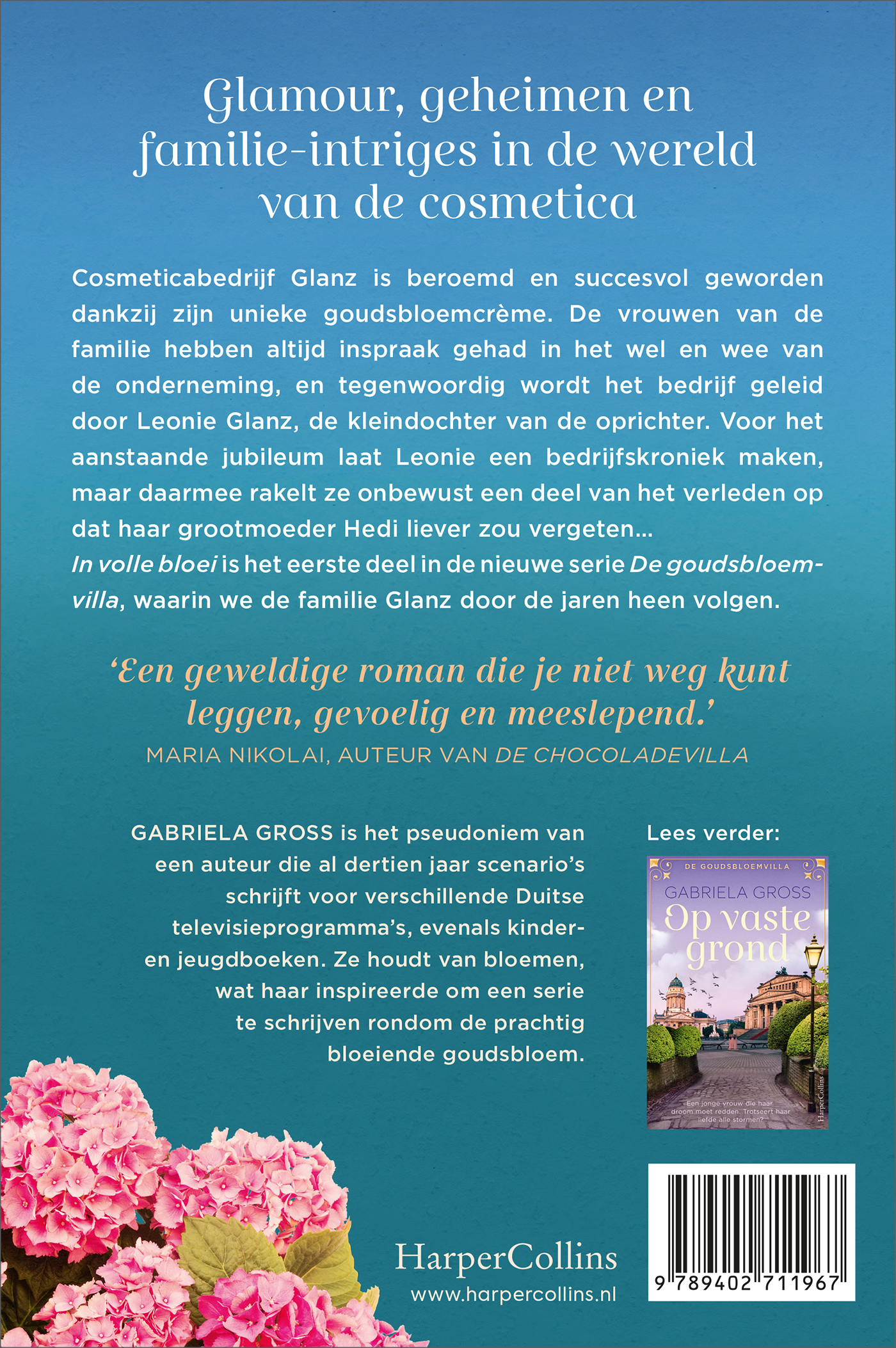 Achterkant van In volle bloei