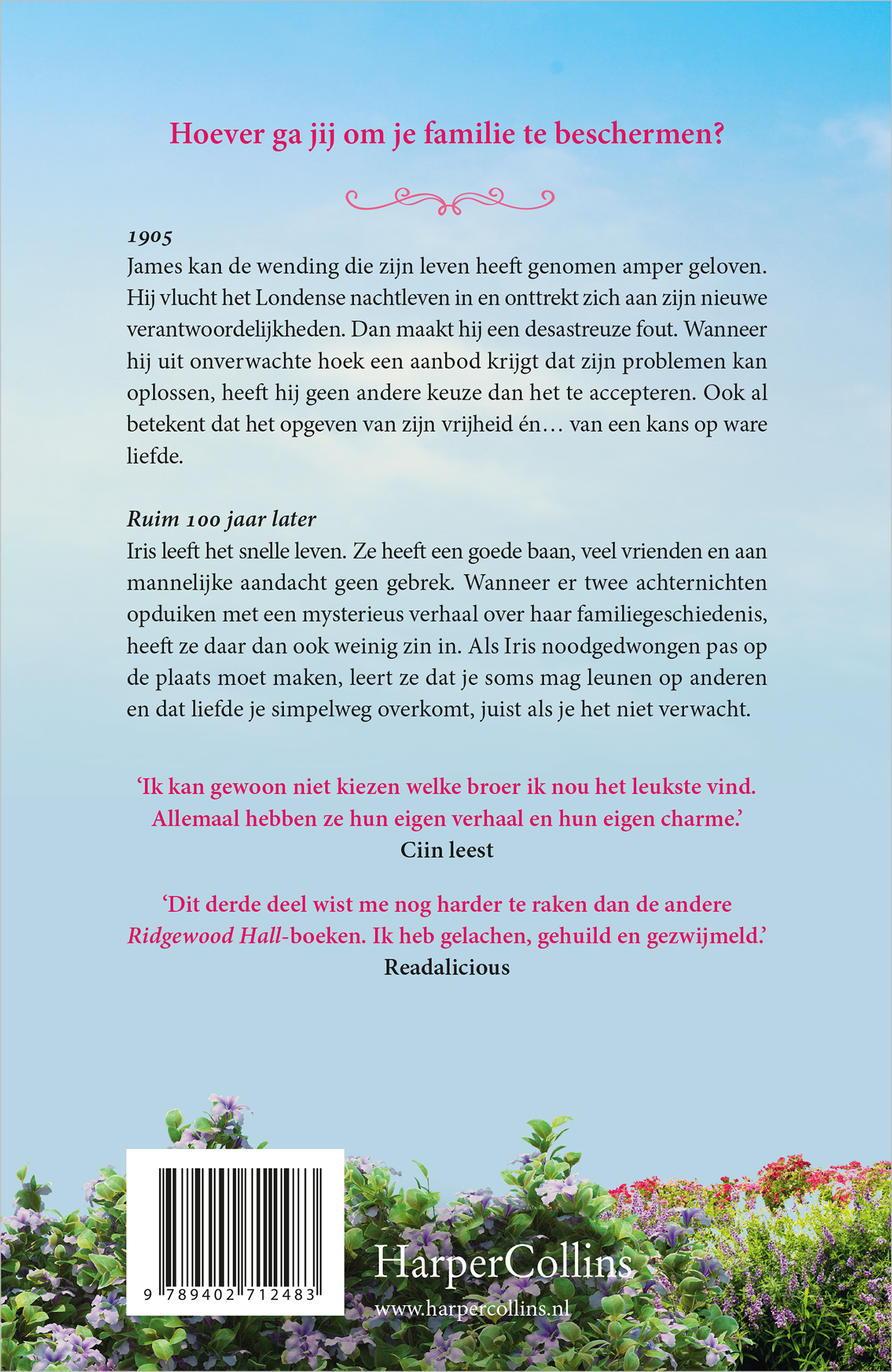 Achterkant van James' geheim