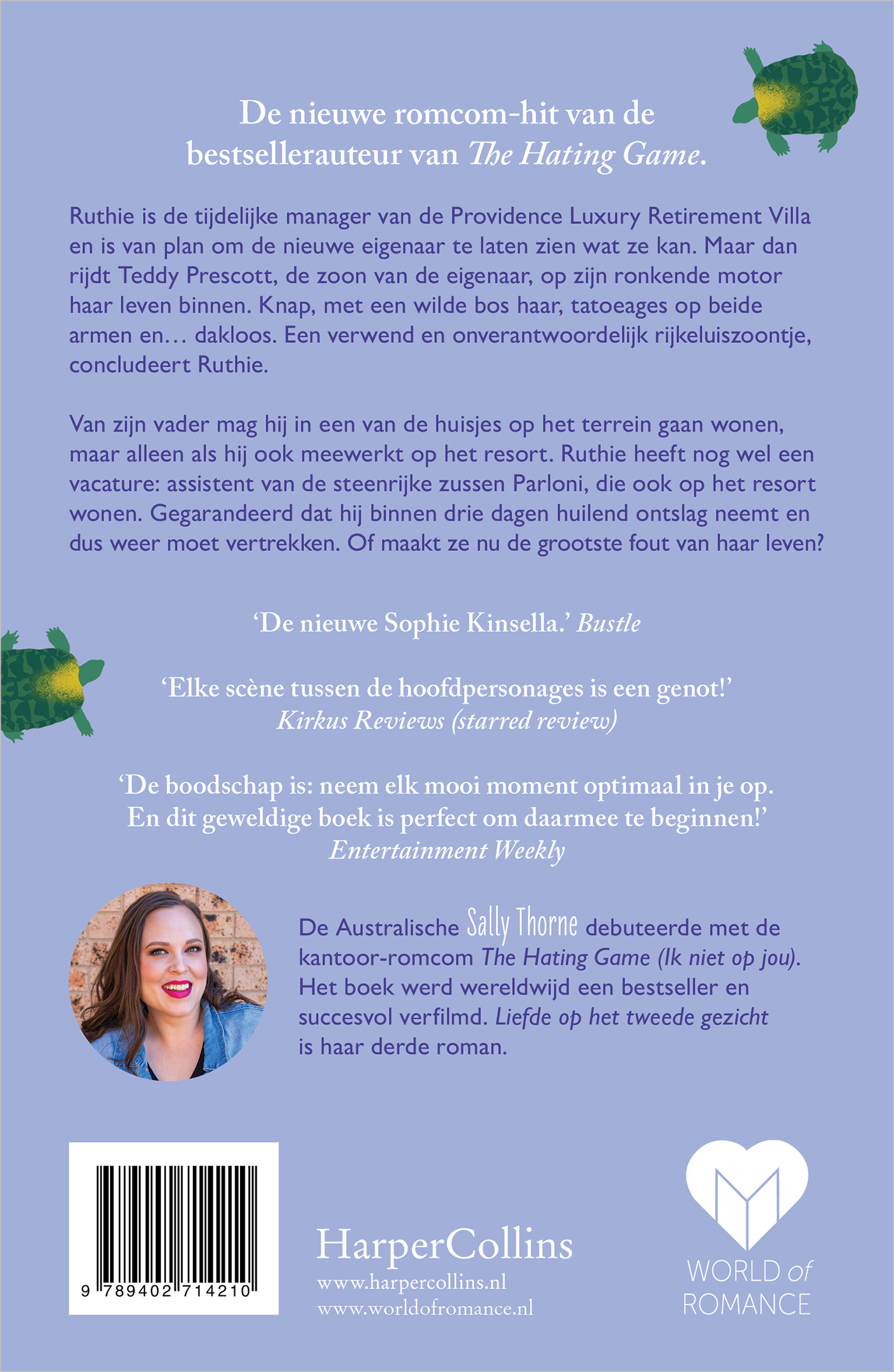 Achterkant van Liefde op het tweede gezicht