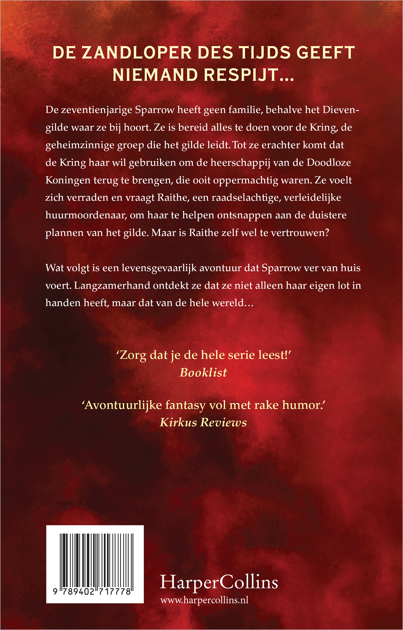 Achterkant van Fateless