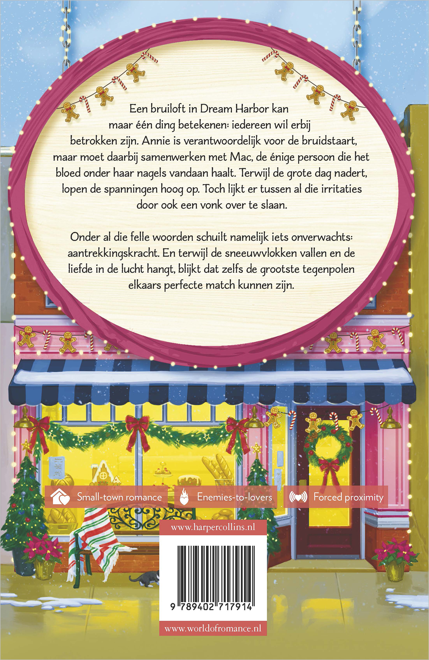 Achterkant van De Gingerbread Bakkerij