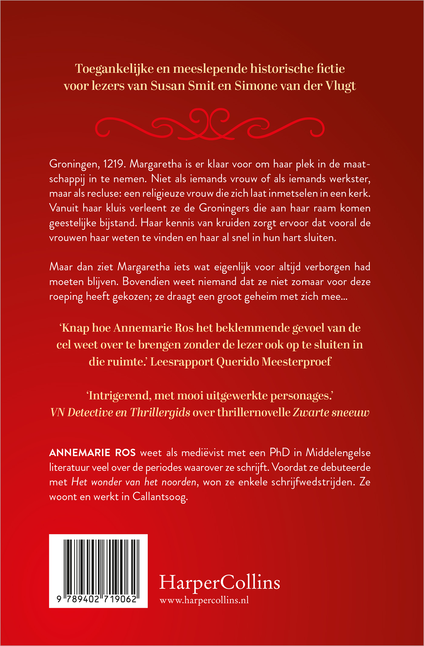 Achterkant van Het wonder van het noorden