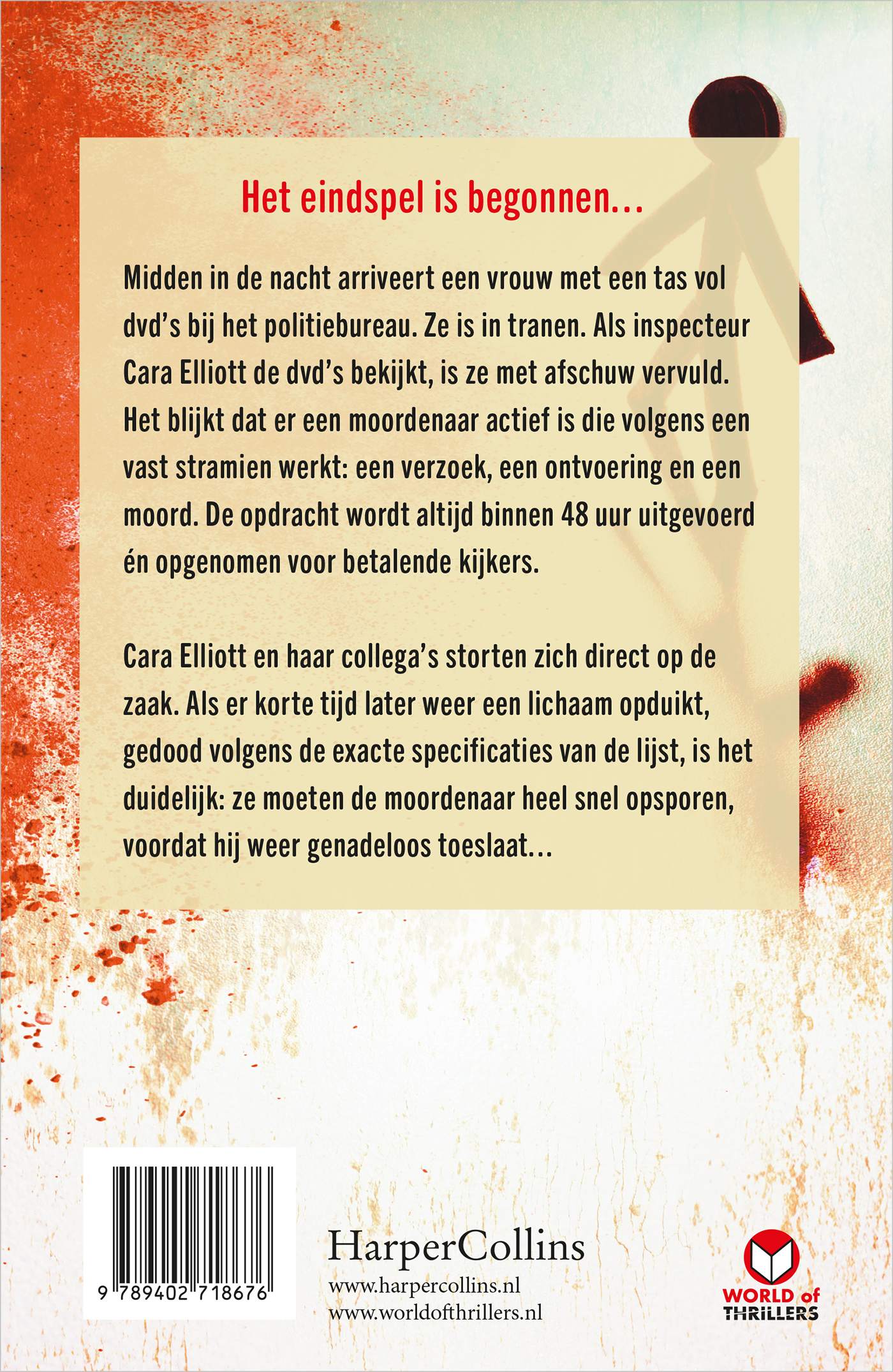 Achterkant van De Countdown Killer