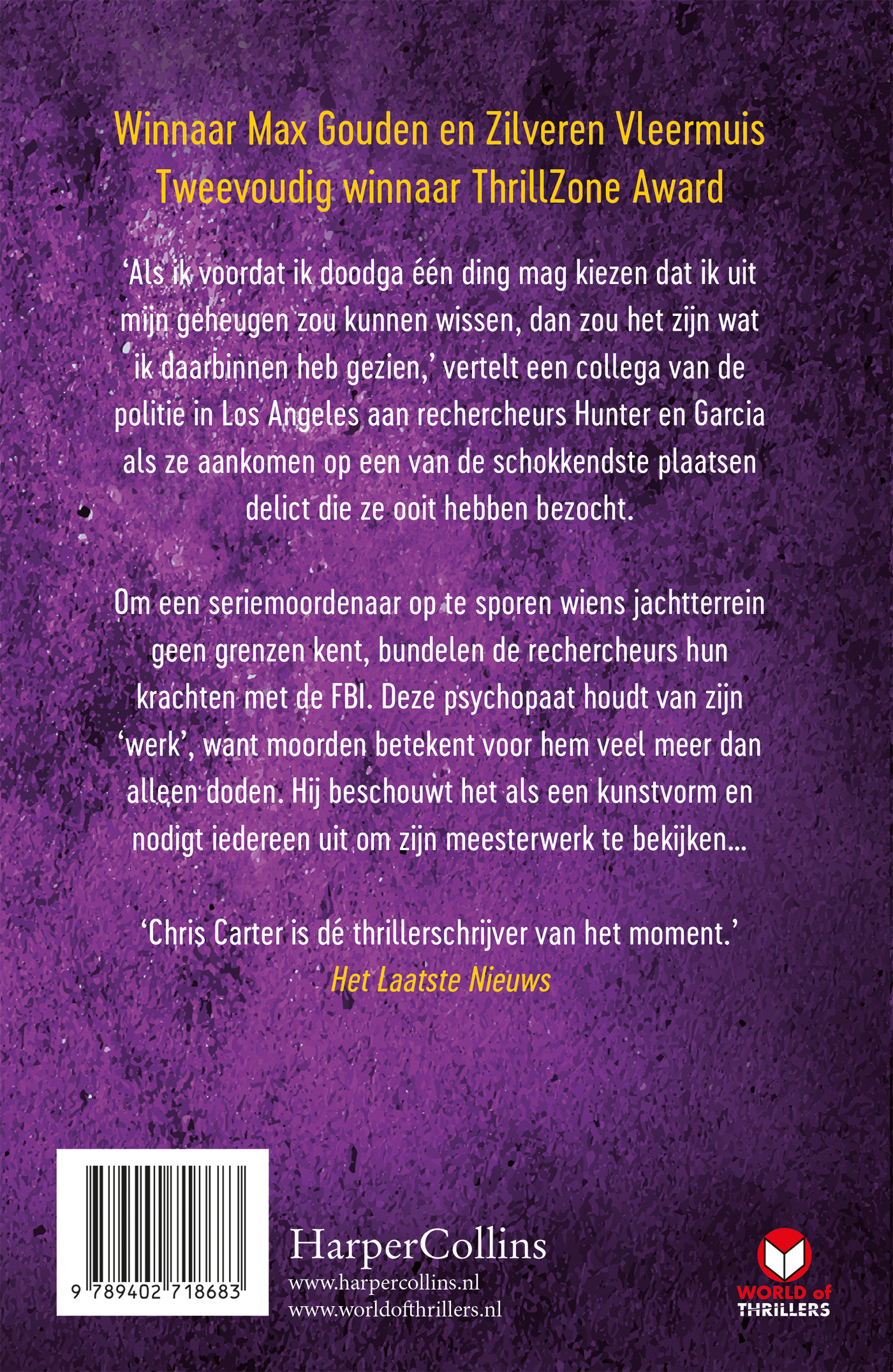 Achterkant van Het meesterwerk