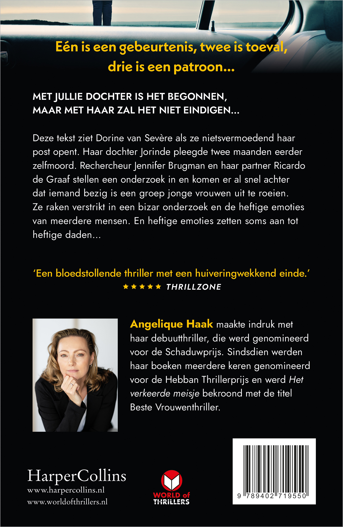 Achterkant van Uitgeschakeld