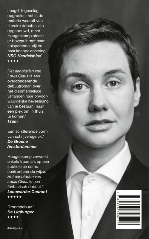 Achterkant van Het aanbidden van Louis Claus
