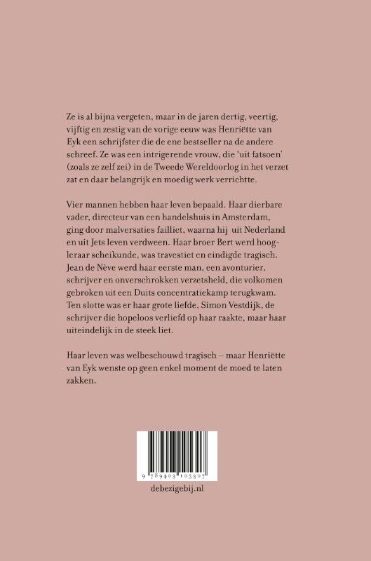 Achterkant van Henriëtte van Eyk