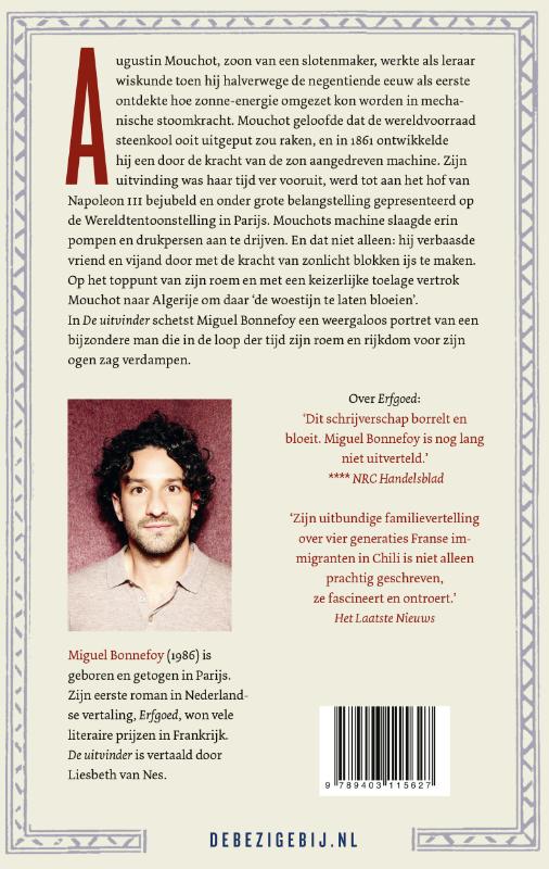 Achterkant van De uitvinder