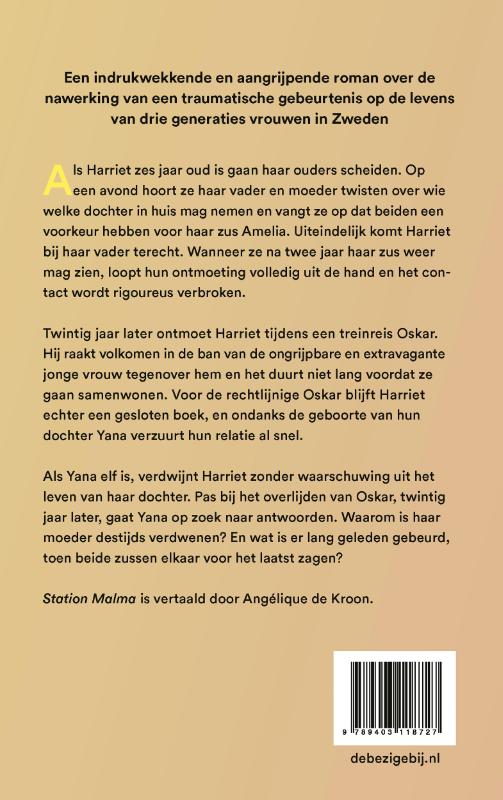 Achterkant van Station Malma