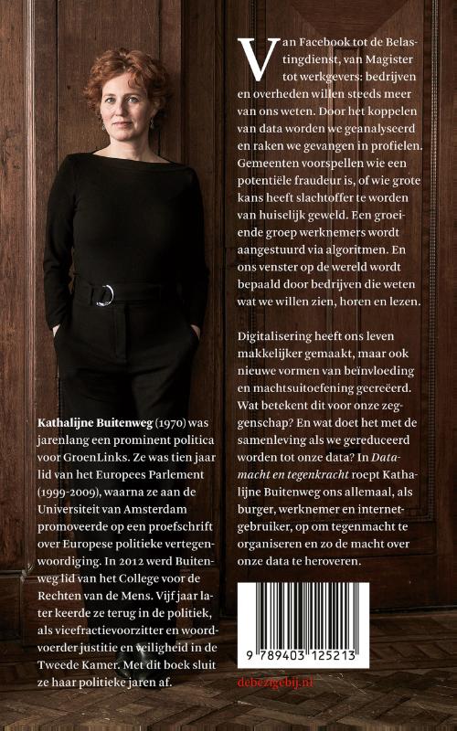 Achterkant van Datamacht en tegenkracht
