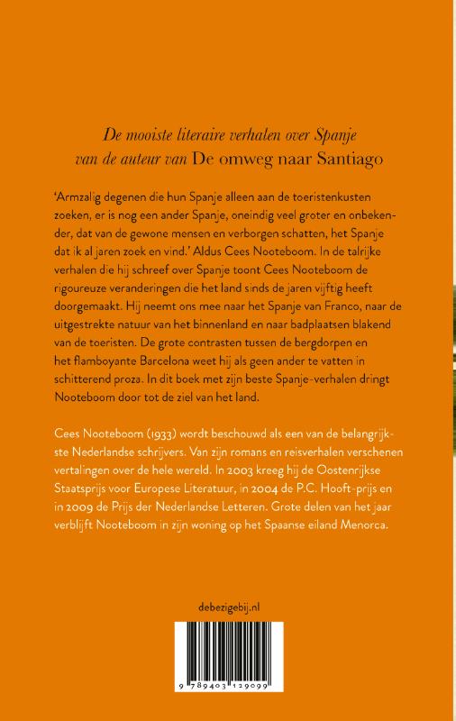 Achterkant van Het Spaanse van Spanje