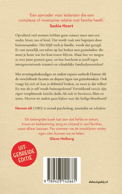 Achterkant van Het blijft toch je familie