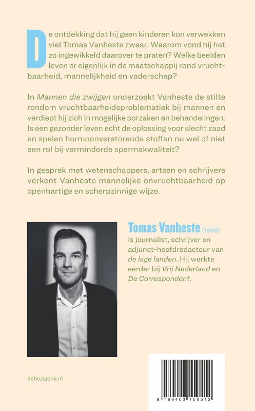 Achterkant van Mannen die zwijgen