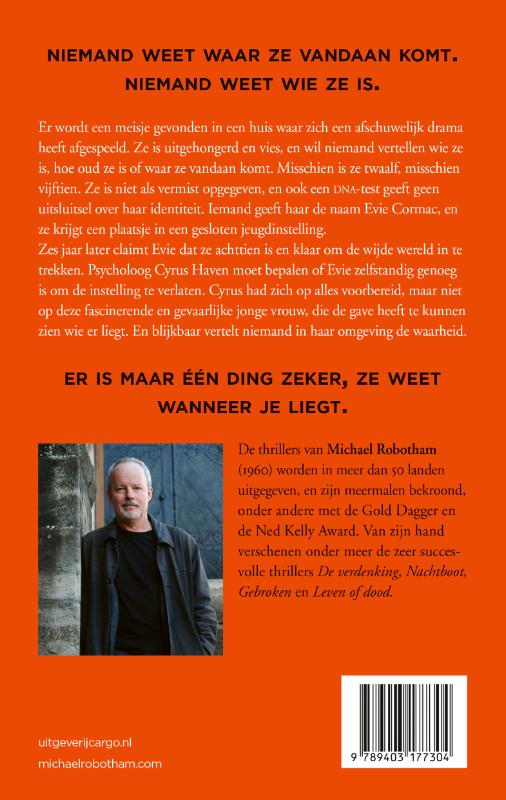 Achterkant van Meisje zonder verleden