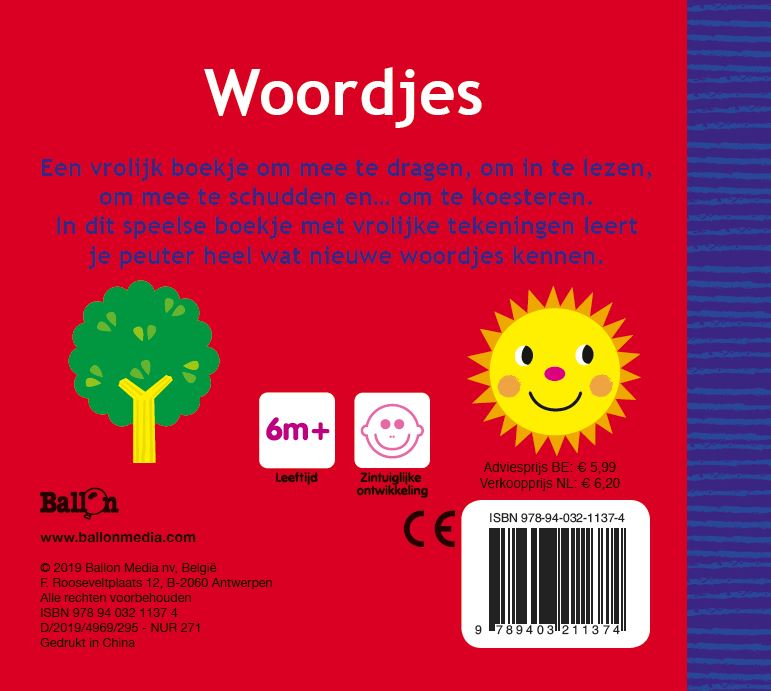 Achterkant van Woordjes