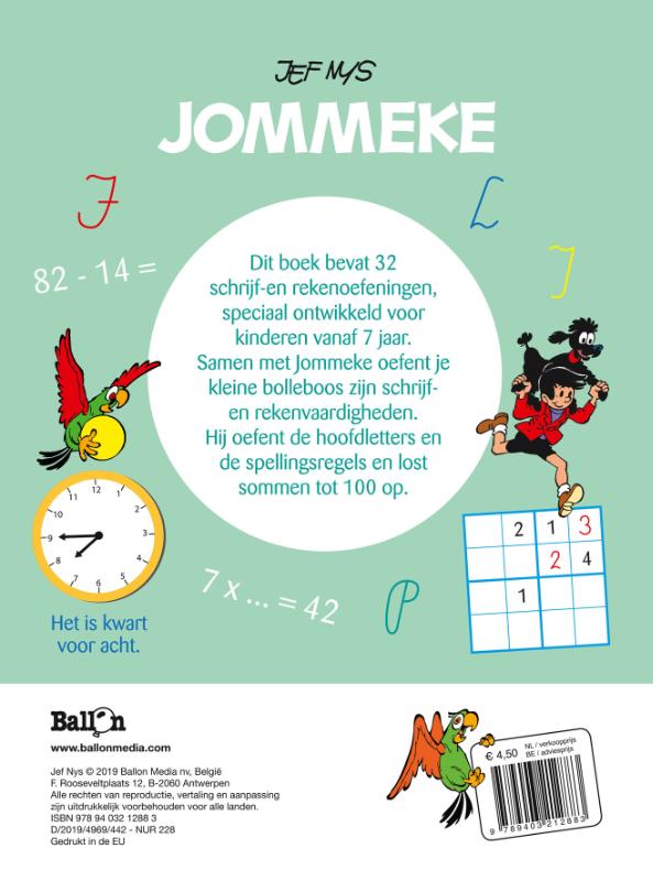 Achterkant van Ik kan al schrijven en rekenen (7+)